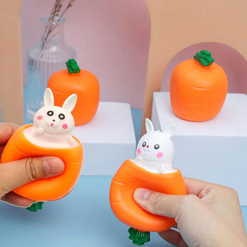 Pop Up Carrot Bunny Toy ( Make life more fun )