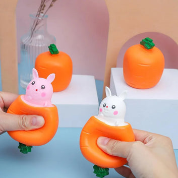 Pop Up Carrot Bunny Toy ( Make life more fun )